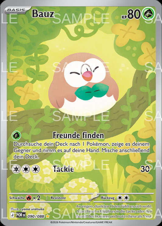 090 Bauz - Rowlet - POR 090/88