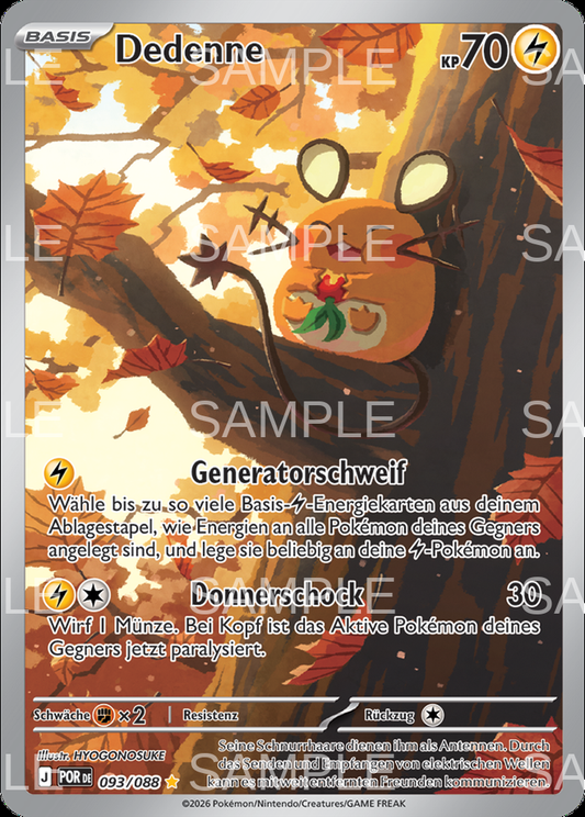 093 Dedenne - Dedenne - POR 093/88