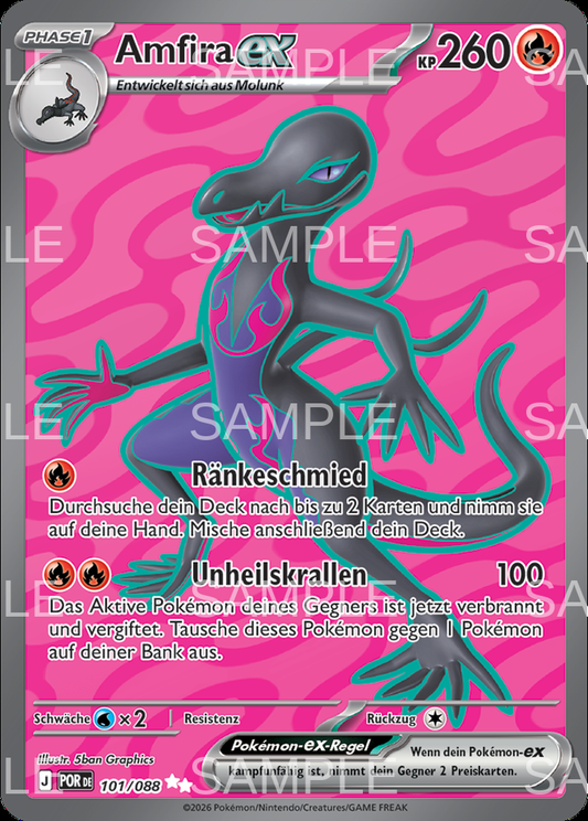 101 Amfira ex - Salazzle ex - POR 101/88