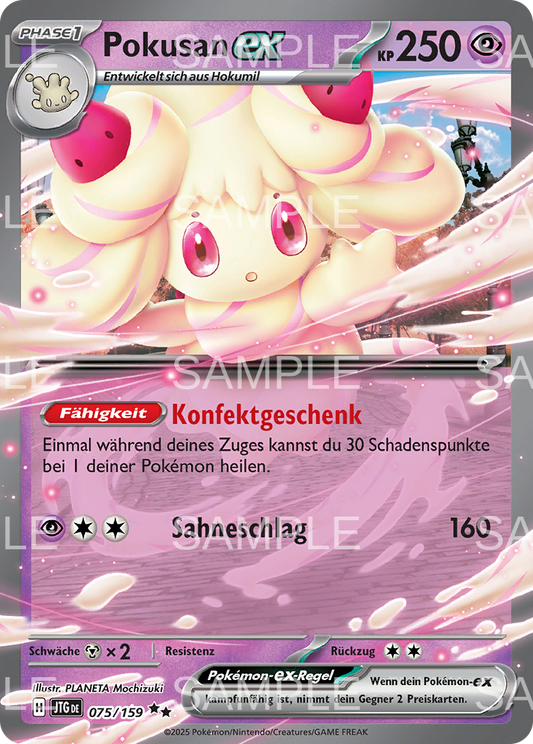 075 Pokusan ex - Alcremie ex - JTG 075/159