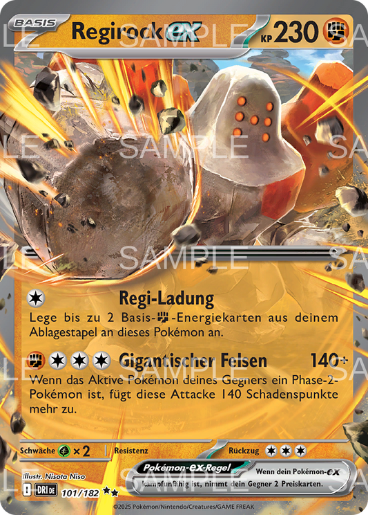 101 Regirock ex - Regirock ex - DRI 101/182