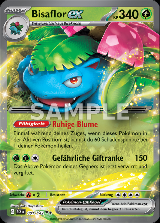 001 Bisaflor ex - Venusaur ex - SCR 001/142