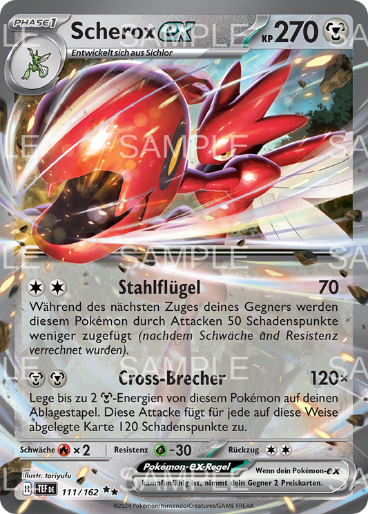 111 Scherox ex - Scizor ex - TEF 111/162