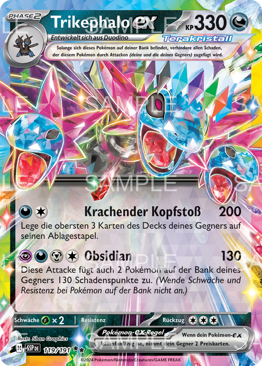 119 Trikephalo ex - Hydreigon ex - SSP 119/191