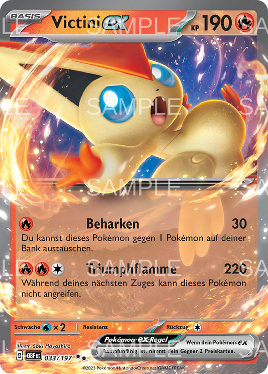 033 Victini ex - Victini ex - OBF 033/197