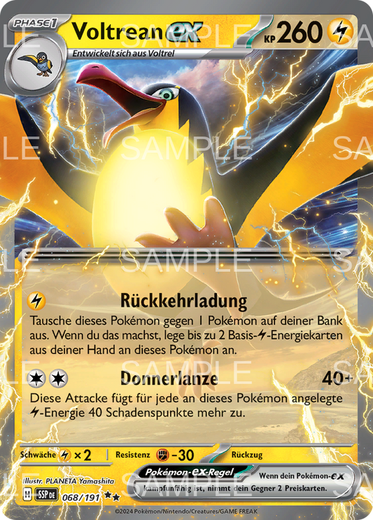 068 Voltrean ex - Kilowattrel ex - SSP 068/191