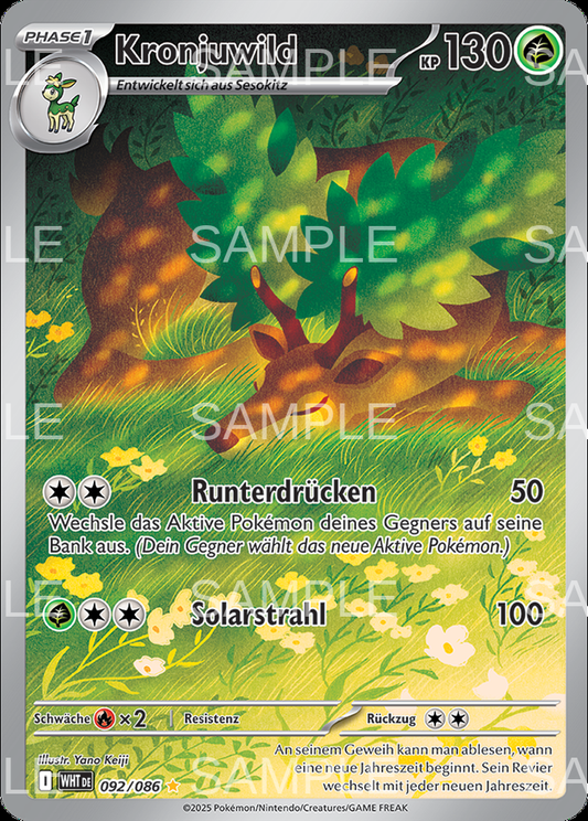 092 Kronjuwild - Sawsbuck - WHT 092/086