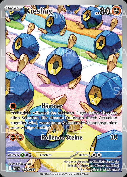 127 Kiesling - Roggenrola - WHT 127/086
