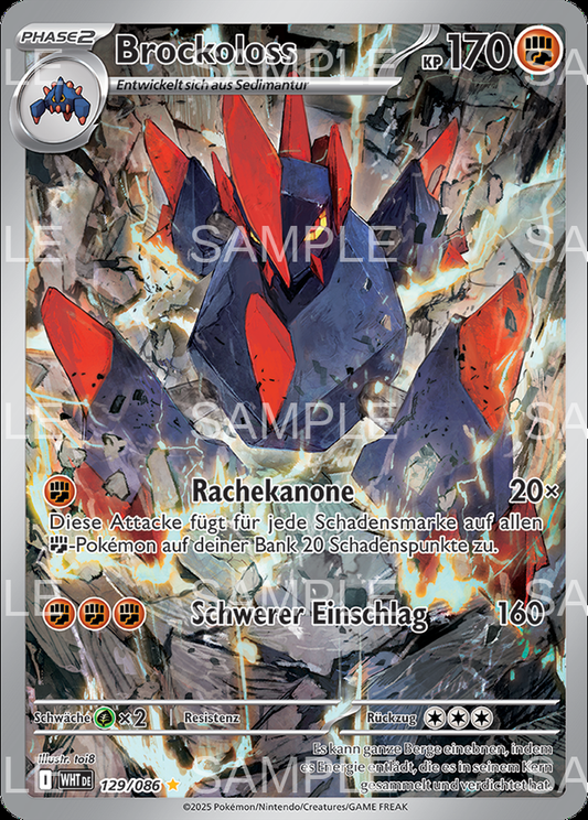 129 Brockoloss - Gigalith - WHT 129/086