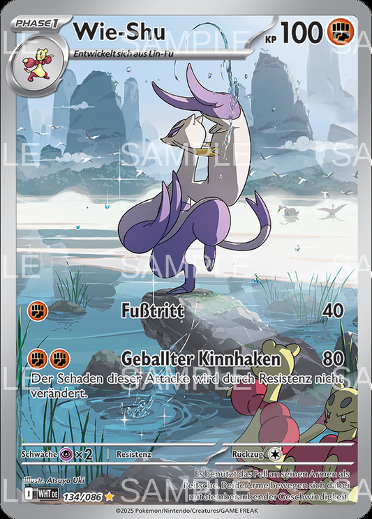 134 Wie-Shu - Mienshao - WHT 134/086