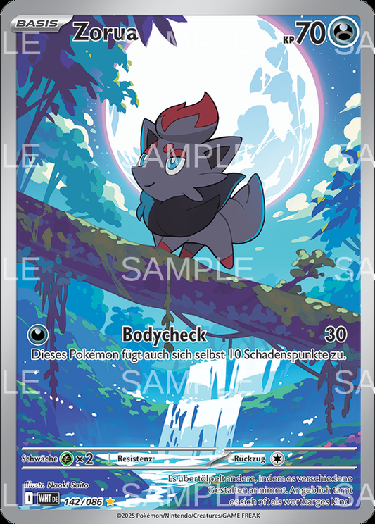 142 Zorua - Zorua - WHT 142/086