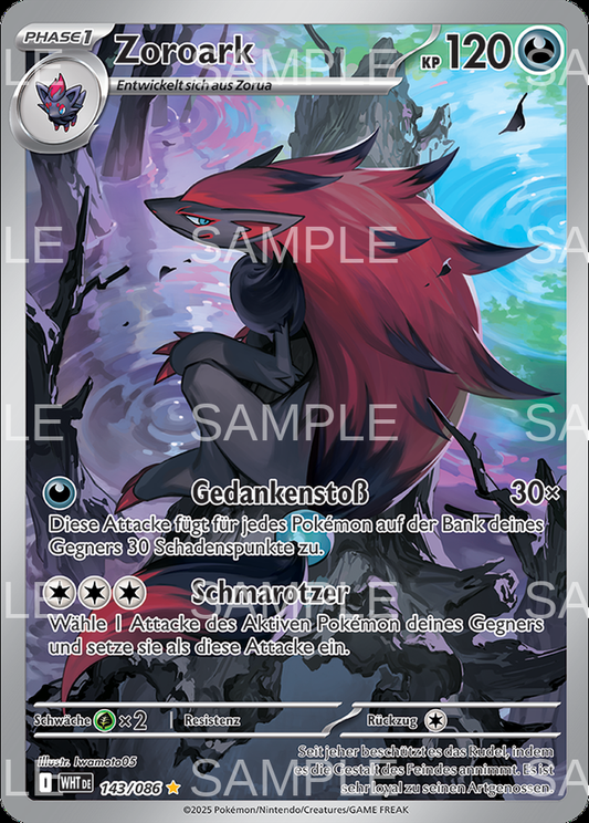 143 Zoroark - Zoroark - WHT 143/086