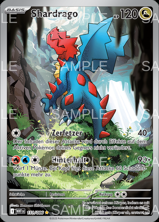 151 Shardrago - Druddigon - WHT 151/086