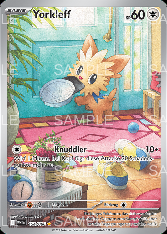 154 Yorkleff - Lillipup - WHT 154/086